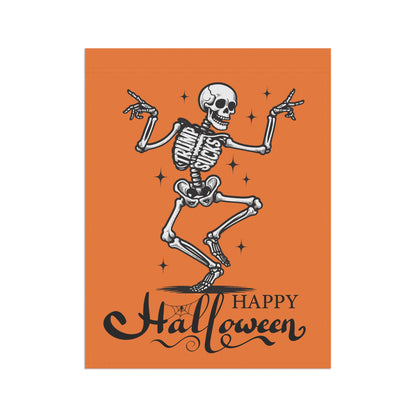 Subtle Trump Sucks Halloween Skeleton Garden Flag