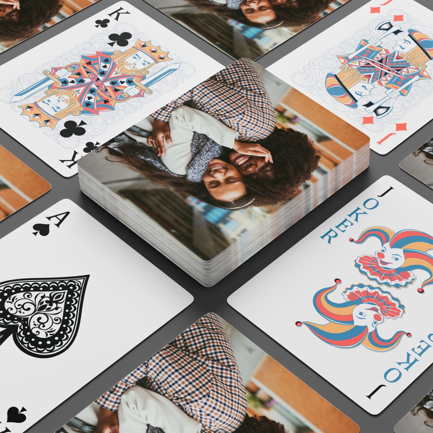 Custom Photo Playing Cards | Personalized Poker Deck Gift for Loved Ones & Friends