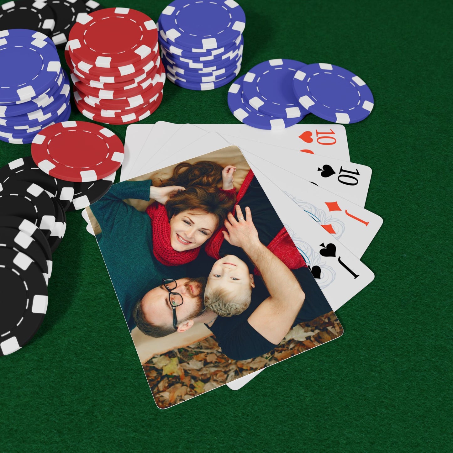 Custom Photo Playing Cards | Personalized Poker Deck Gift for Loved Ones & Friends
