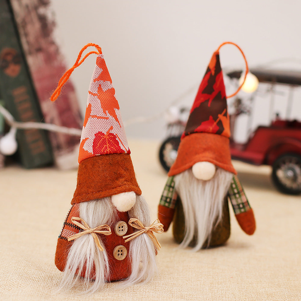 LED Thanksgiving Gnome Decor – Festive Autumn Home Decoration