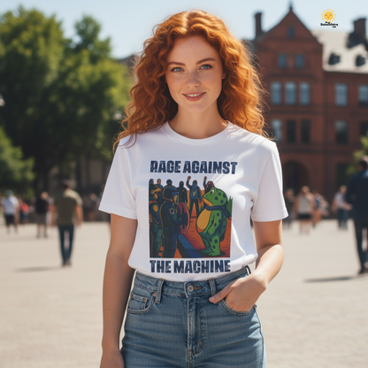 Rage Against the Machine Vintage Tee, Unisex Graphic T-shirt, Music Apparel, Concert Outfit, Festival Wear, Alternative Fashion