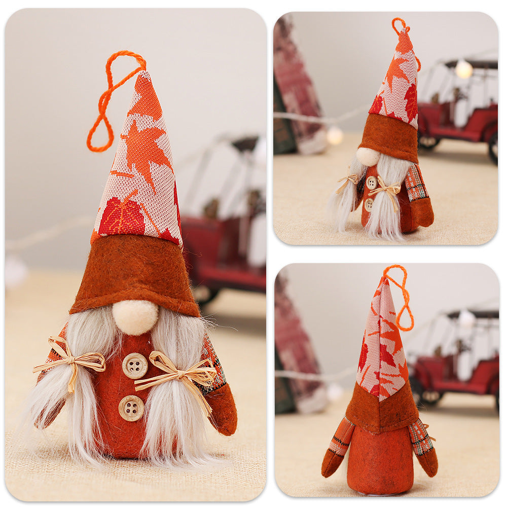 LED Thanksgiving Gnome Decor – Festive Autumn Home Decoration