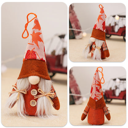 LED Thanksgiving Gnome Decor – Festive Autumn Home Decoration