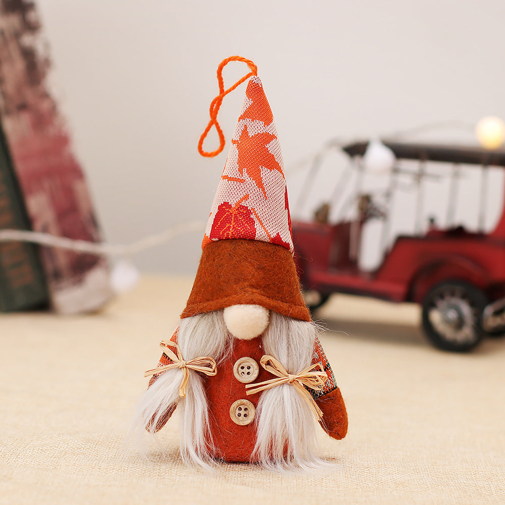 LED Thanksgiving Gnome Decor – Festive Autumn Home Decoration