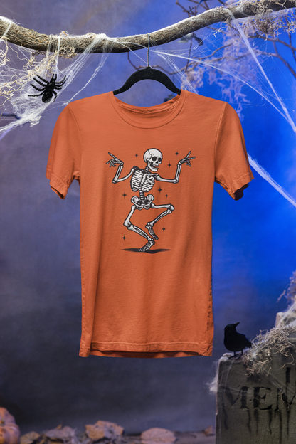 Spooky Trump Sucks Skeleton Halloween Unisex T-Shirt