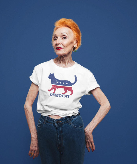 DemoCat Classic Patriotic USA Tshirt