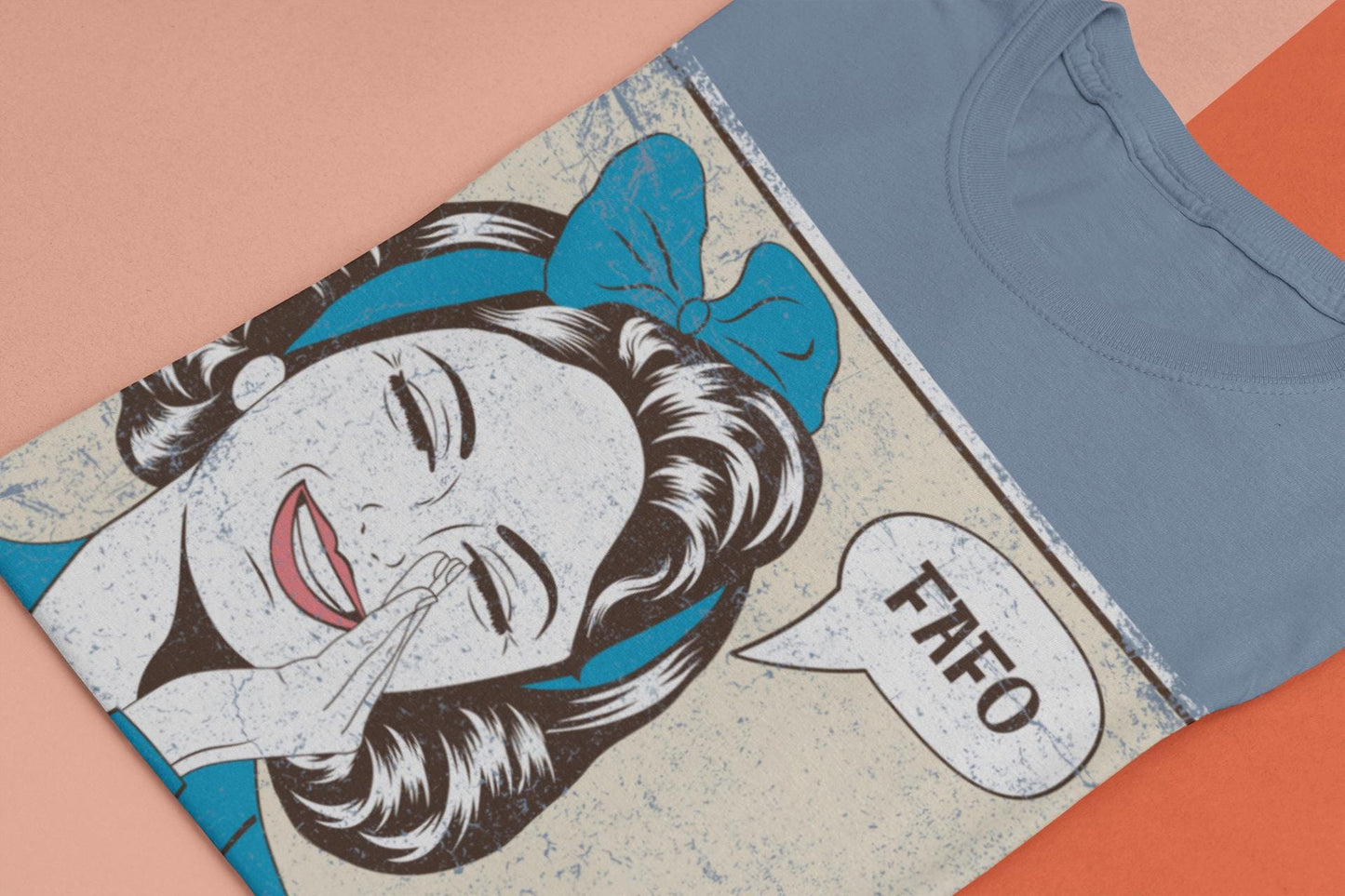 Retro FAFO Political Statement Graphic Tee