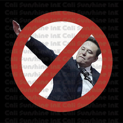 Anti Elon Stiff-Arm Salute, Protest Sign, Big Face on a Stick, Big Face Cut Out, Head on a stick.  - 4 sizes