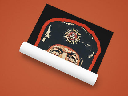 Trump Traitor Poster, Foam Board Protest Sign, Anti Trump Resistance, No To Fascism, Political Activist Poster, Rally Banner, Protest Poster