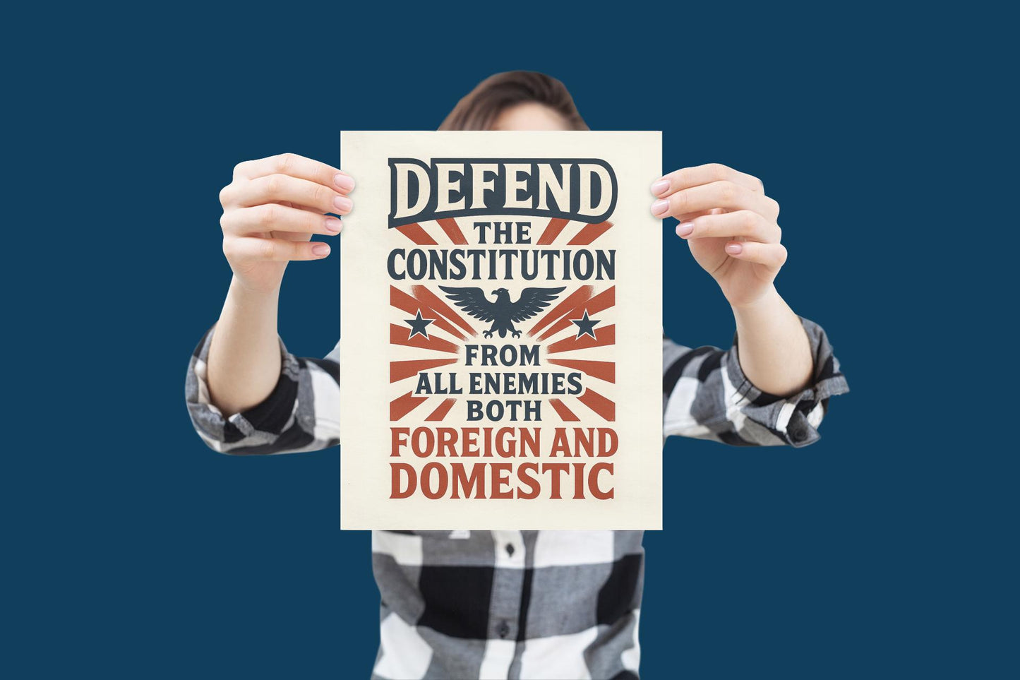 Defend The Constitution Foam Board or DIY Poster