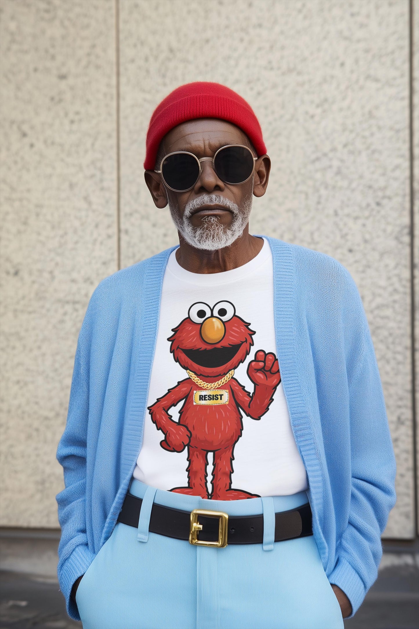 Elmo Fist Resist T-Shirt