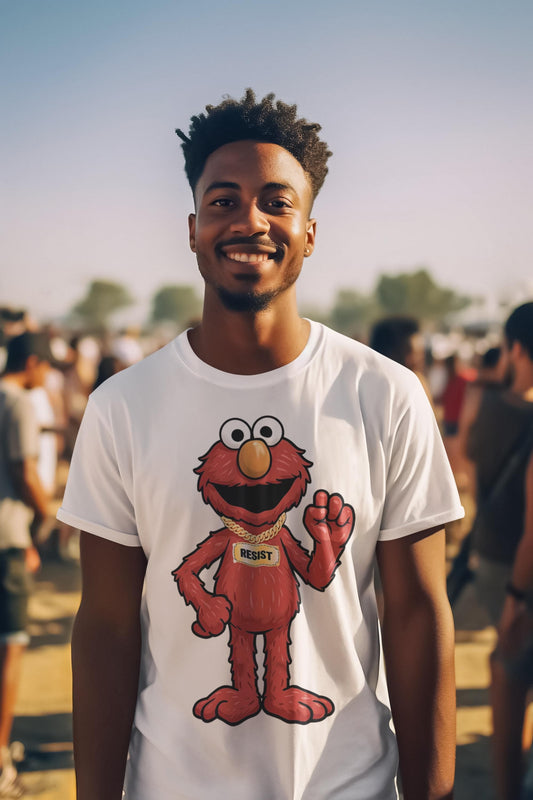 Elmo Fist Resist T-Shirt