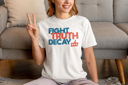 Fight Truth Decay -Resist Misinformation T-Shirt