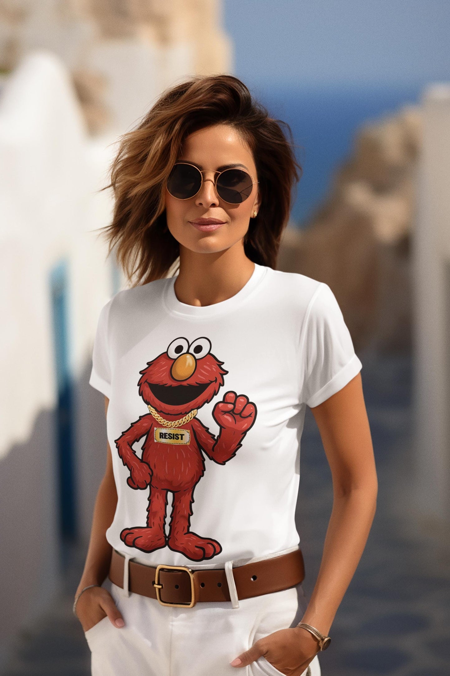 Elmo Fist Resist T-Shirt