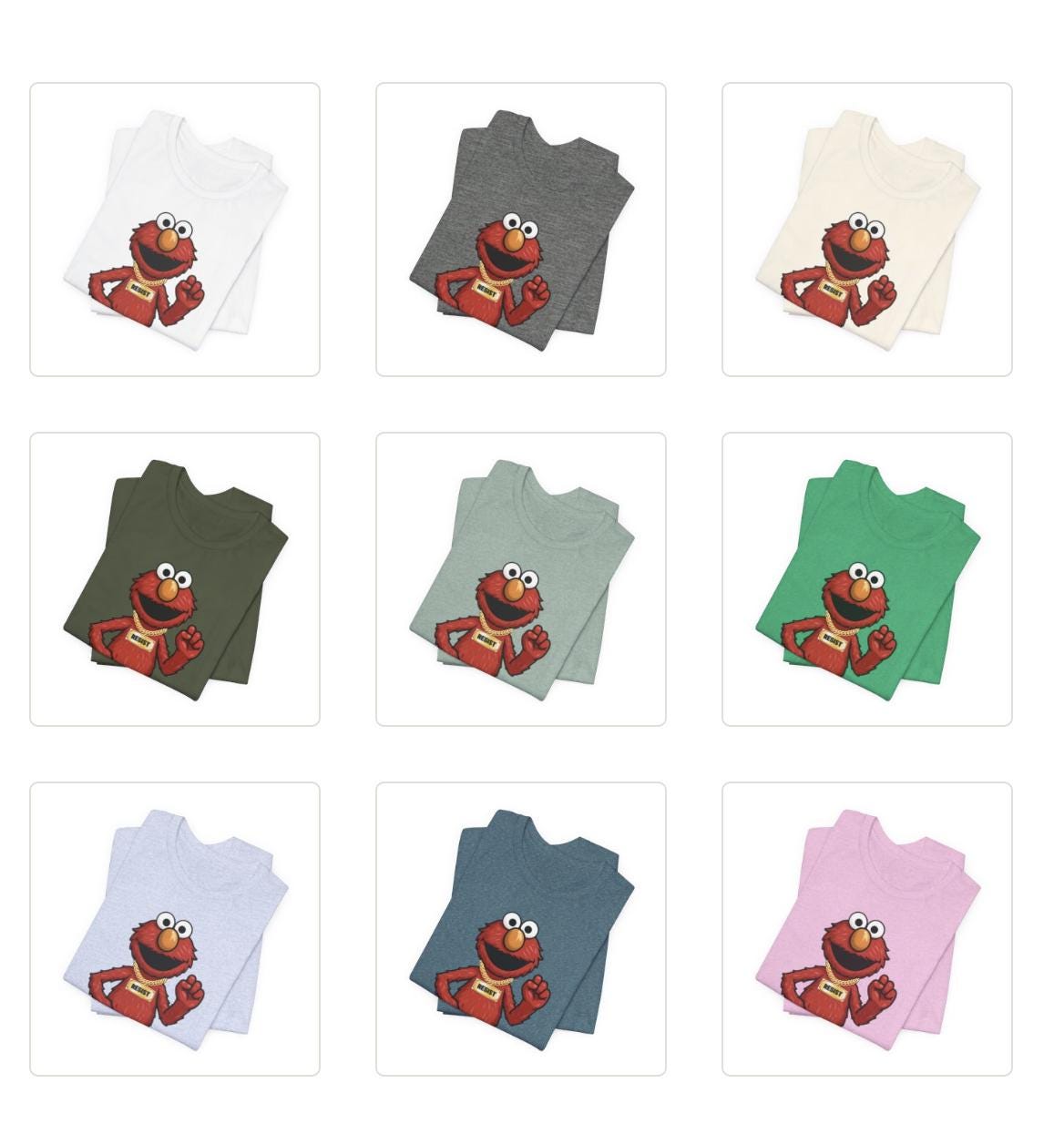 Elmo Fist Resist T-Shirt