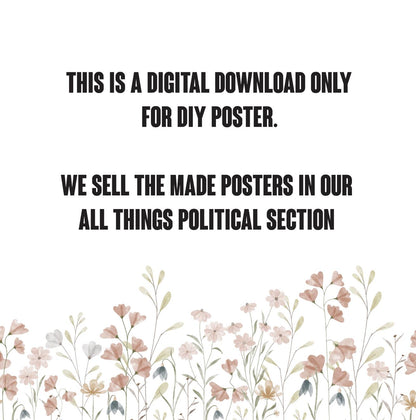 Digital Download- Borderline Evil Protest Poster, Anti Stephen Miller Art, Immigration Rights Political Print, Abolish ICE Poster