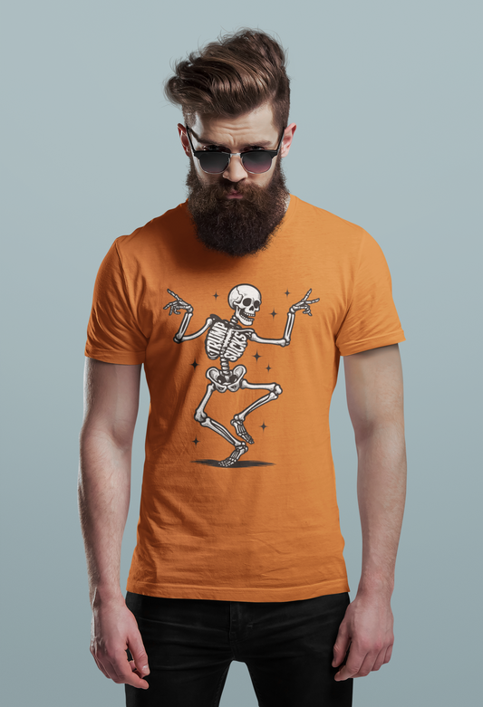 Spooky Trump Sucks Skeleton Halloween Unisex T-Shirt